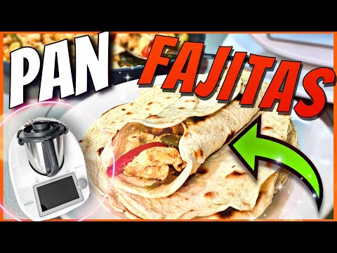 TORTILLAS de trigo FÁCILES y BLANDAS para FAJITAS, wraps, burritos con THERMOMIX