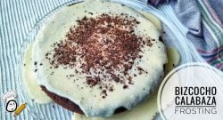 Bizcocho de Calabaza con Frosting de Chocolate Blanco con Thermomix ®