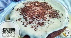 Frosting de Chocolate Blanco con Thermomix ®