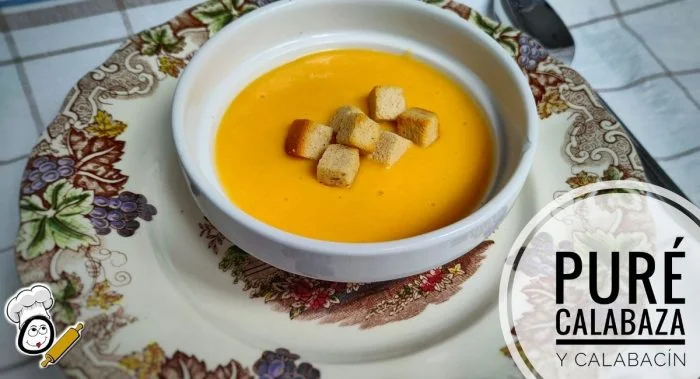 Puré de Calabaza con Mambo