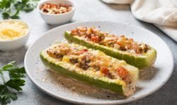 5 recetas de calabacín relleno, la cena o comida saludable más deliciosa