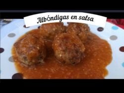 Albóndigas en salsa con Moniseur Cuisine Connect