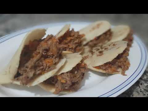 Arepas caseras #receta original de carne #DavidGinás #cocinayfusion