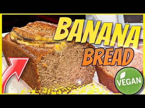 BANANA BREAD 🍌 o BIZCOCHO de PLÁTANO VEGANO 🌱con THERMOMIX