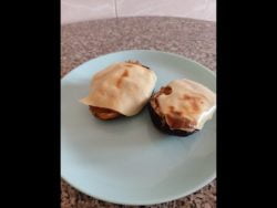Berenjenas rellenas de atún, fácil y rico con Thermomix