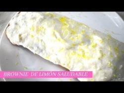 Brownie de limón Saludable🍋🍰 | Monsieur Cuisine Plus