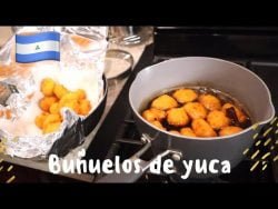 Buñuelos de yuca Nicaragüenses/ #buñuelos #receta #nicaragua