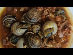 Caracoles en salsa, fácil y rico con Thermomix