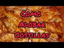 Como Adobar Costillas Fácil ☑️ #adobar #costillas #guiso #receta #fácil