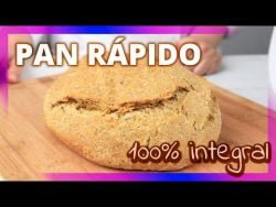 CÓMO HACER PAN rápido 100% INTEGRAL con Thermomix