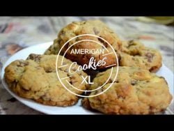 COOKIES AMERICANAS XL PARA AMENIZAR LA CUARENTENA #RECETA