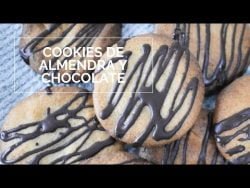 Cookies de Almendra y Chocolate 🍪| Monsieur Cuisine Plus | Receta Saludable