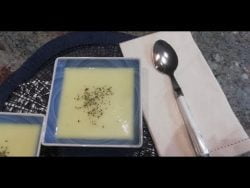 Crema ligera de calabacín en Monsieur Cuisine Plus