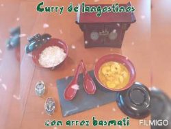 Curry de langostinos con Thermomix y Thermomix Friend