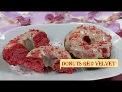 DONUTS RED VELVET en Monsieur Cuisine Connect/ Plus/ Thermomix/ Mambo – DONAS CASERAS