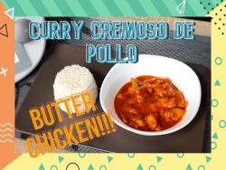 🍛CURRY cremoso de POLLO🍗 BUTTER CHICKEN con THERMOMIX – RÁPIDO, FÁCIL Y DELICIOSO 😍😍#TM6 # ...