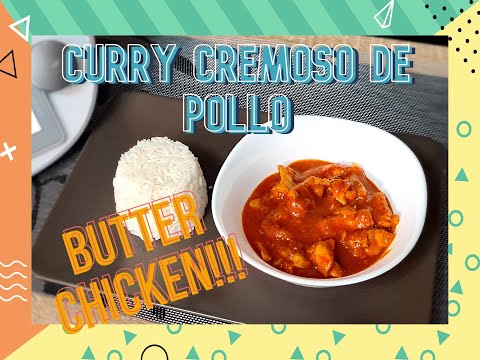 🍛CURRY cremoso de POLLO🍗 BUTTER CHICKEN con THERMOMIX – RÁPIDO, FÁCIL Y DELICIOSO 😍😍#TM6 #TM5 #TM31