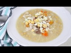 🍲DELICIOSA Sopa de picadillo con GARBANZOS y FIDEOS en THERMOMIX🍲 | Receta fácil