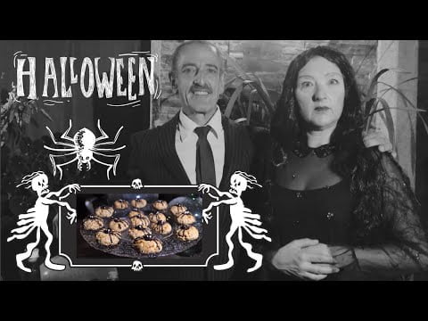 👻 GALLETAS DE HALLOWEEN DE LA FAMILIA ADDAMS 👻 con Thermomix®️
