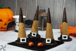 Gorros de brujitas comestibles