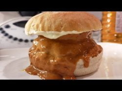 HAMBURGUESA Penaut butter // @DCastanFit #shorts #short #receta