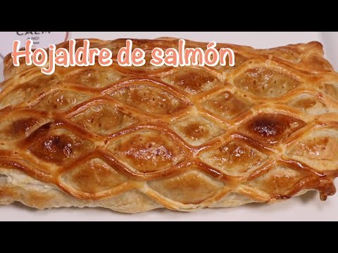 HOJALDRE DE SALMÓN CON ESPINACAS EN Monsieur Cuisine, Mambo y Thermomix
