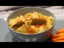 Hummus de MANGO en Monsieur Cuisine, Mambo y Thermomix