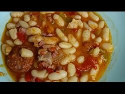 Judías blancas a la hortelana, fácil y rico con Thermomix