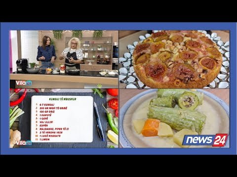 Kek i butë me fiq dhe arra / Kunguj të mbushur (Receta nga znj.Eneida)