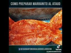 #Marranito al #Ataud #ElArriero #Comida #Rancho #short #receta #amigos