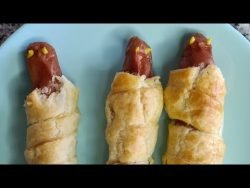 Momias de Halloween, fácil y rici con Thermomix