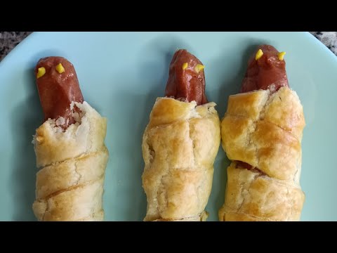 Momias de Halloween, fácil y rici con Thermomix