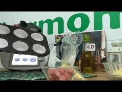 Muffins de maíz, salchichas,cheddar y barbacoa con Thermomix