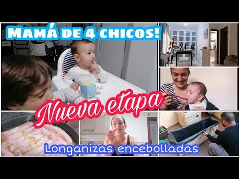 Nueva Etapa! / Mamá de 4 CHICOS! /Longanizas encebolladas al vino #familianumerosa #receta #cocina