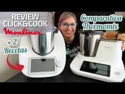 OPINIÓN Robot de Cocina CLICK & COOK MOULINEX Comparativa THERMOMIX + Recetas