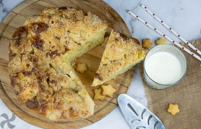 Pastel de mantequilla estilo alemán