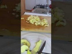 Postre de Manzana con yogurth, receta Fácil y rápida #comida #receta #recetas #postre