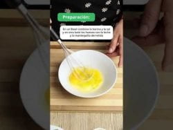Receta de crepas de pollo | fácil y rápido 🍏 Manzana Verde Latam | #shorts #receta