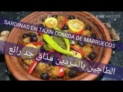 #RECETA DE SARDINAS AL TAJIN COMIDA DE MARRUECOS MUY R😋#طاجين ديال الكفتة بالسردين ولا اروع👌👌👌👌