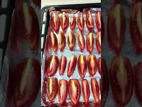 #Receta de #Tomatessecos al #horno