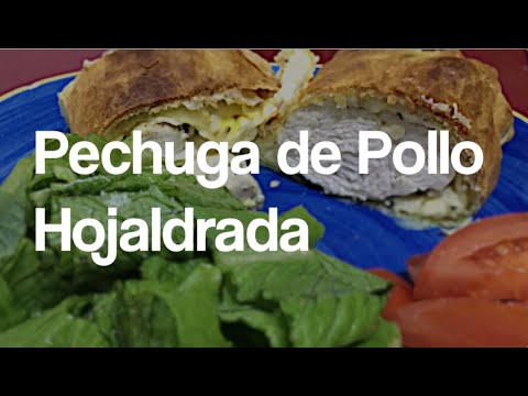 Receta: Pechuga de Pollo Hojaldrada #saludable #receta #pollo #pechuga #hojaldre #cocina #malaga