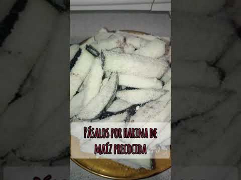 #shorts Berenjenas fritas sin gluten y sin huevo #receta