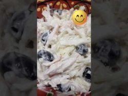 #shorts #Receta Ensalada de pollo fácil y rápida 😋