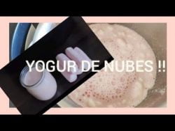YOGUR DE NUBES CON MONSIEUR CUISINE Y FUSSIONCOOK FC7Smart | Yo Misma Cocino