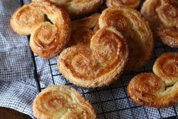 Receta fácil de Palmiers casera |  Galletas y Copas