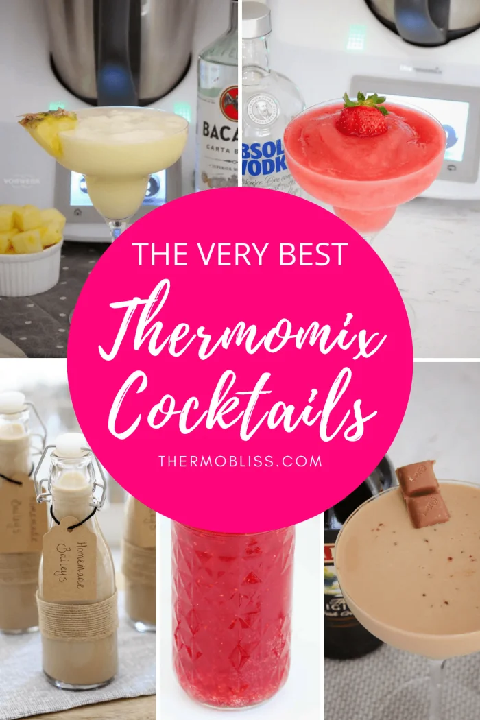 Las MEJORES recetas de cócteles Thermomix