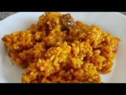 Arroz seco con costillas, fácil y rico con Thermomix