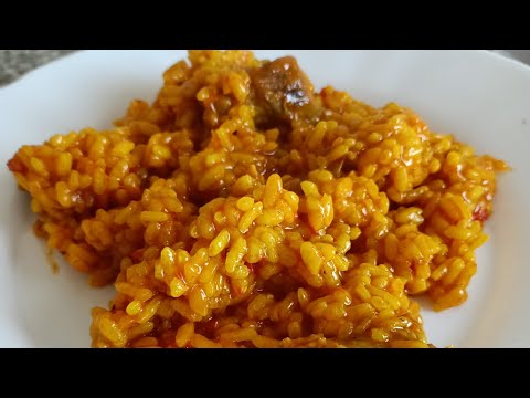 Arroz seco con costillas, fácil y rico con Thermomix