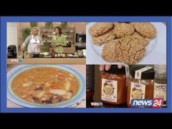 Biskota të shkrifëta super të shijshme me tahini / Supa e fshatit (Receta nga Neranxi)