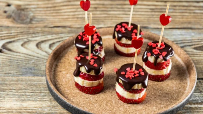 Canapés de chocolate, receta sencilla y deliciosa